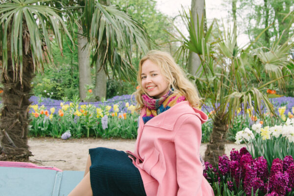 Юля и Катя с группой в Кёйкенхофе (9)